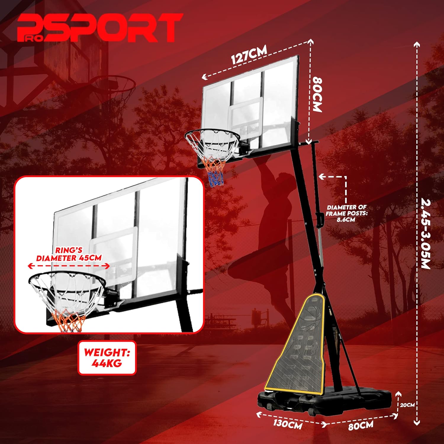 ProSport Pro Basketball Anlage